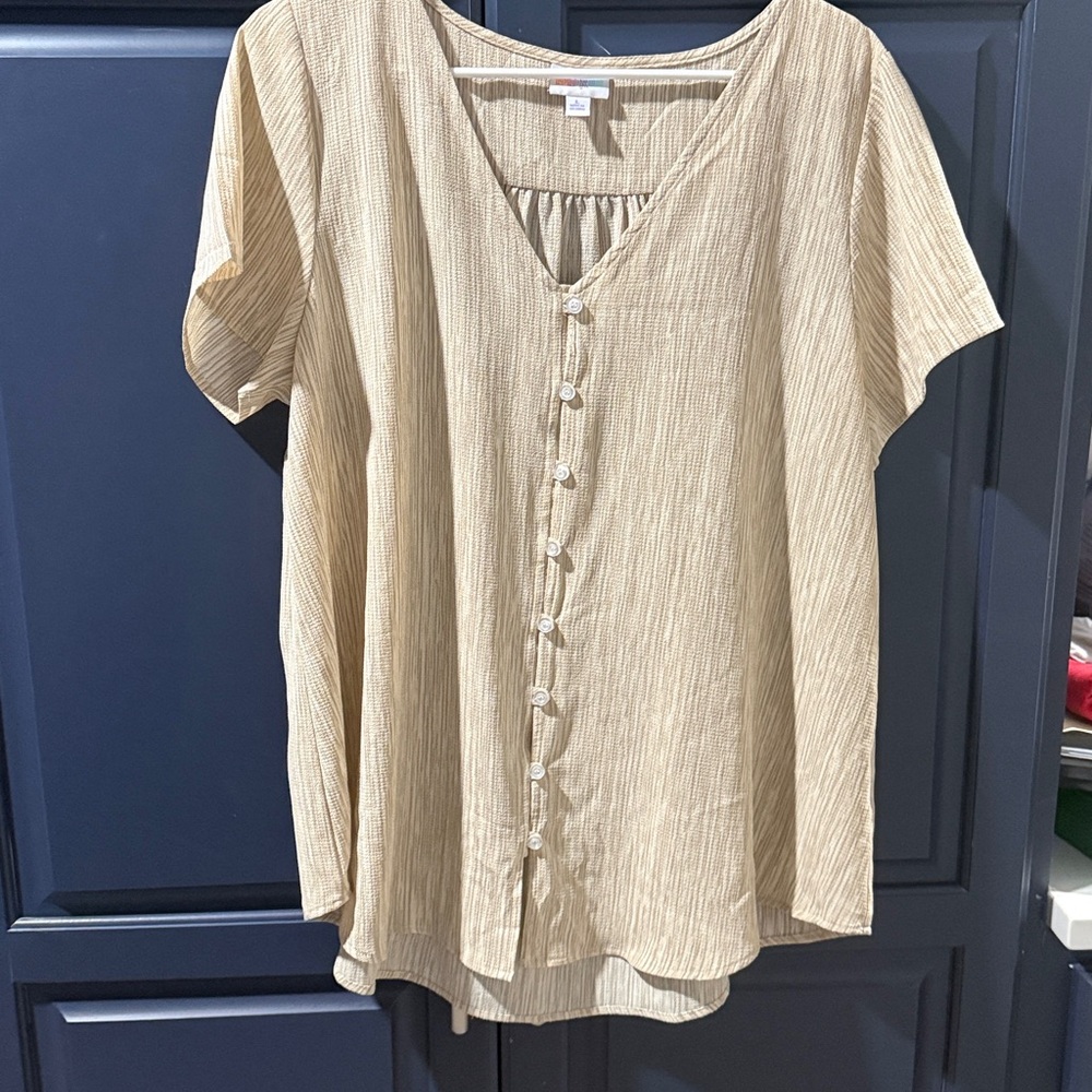 LuLaRoe Tunic Top size large